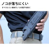 折込ノコケース M ブラック 170～240mm用 取寄品の5枚目