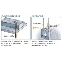 マイクロプロ ノックアウトピン(真鍮)4mm×70mmの2枚目