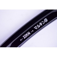 ワイヤーゲートカラビナ 81x51mm ブラック 取寄品の5枚目