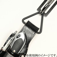 【Mレッド】 腰道具&ハーネス用アタッチメント 軸径6ｍｍ 内径80ｍｍ 開口部6ｍｍ 受注生産品の8枚目