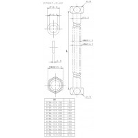 水道用フレキパイプ(呼称13×長さ1000mm) 0784-13×1000の2枚目