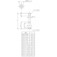 支持棒(長さ60mm)の2枚目