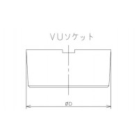 VP・VU兼用ステンレス防虫目皿(接着式)の4枚目