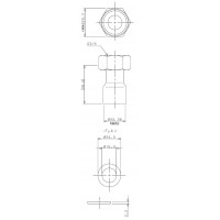 ナットつき銅管アダプター 6180-20×22.22の2枚目