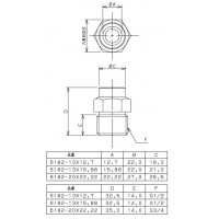 フレキ接続銅管アダプター 6182-13×12.7の2枚目