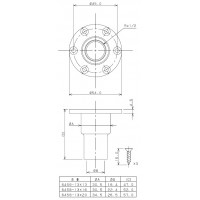 樹脂製ユニット取出し金具 6458-13×13の2枚目