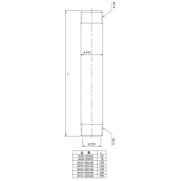 ステンレスパイプニップル(呼称20×長さ100mm) 6476-20×100の2枚目