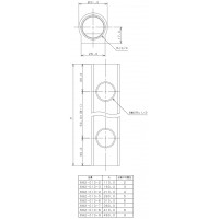 ヘッダー(160mm) 682-013-3の2枚目