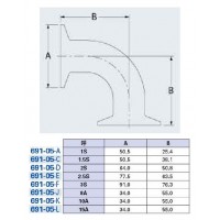 両へルールエルボ(呼称1.5S)の2枚目