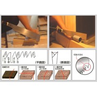 仁斎作 片刃鋸 210mm 替刃の2枚目