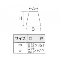 磨屋根屋ハンマー(グラス柄)大の2枚目