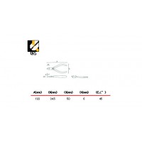 アングルニッパー(45°タイプ)120mmの2枚目