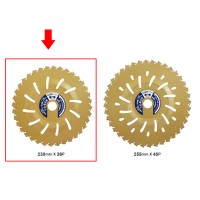 刈払機用チップソー イエローシャーク 外径230mmx刃数36Pの2枚目