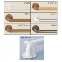 どこでも手すりL形 600×600 アイボリ 1本価格 ※メーカー取寄品の3枚目