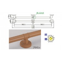 どこでも手すり 1200mm ライトオーク 1本価格 ※メーカー取寄品の2枚目