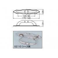 シーズハンドル 120mm ホワイト 1本価格 ※メーカー取寄品の2枚目