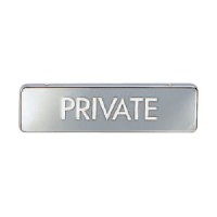 サイン 真鍮 PRIVATE ゴールド 1箱5枚価格 ※メーカー取寄品の1枚目