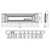 No.18ポスト受口 ジャーマンブロンズ(1個価格)の2枚目