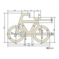 路面標示サインマークテープ RHM-3 ※受注生産品の2枚目