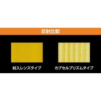 高さ制限バー黄/黒 TSB-1A 54mmΦ×2ｍ 取付用ワイヤー付 ABS樹脂 メーカー直送の6枚目