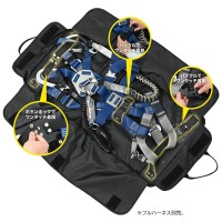 フルハーネス収納袋 FHSB-01 ブラック 450×420×80mm 取寄品の2枚目