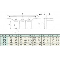 3号 天井受三連 1個価格 ※取寄品の2枚目