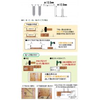 下地一発スリム Bs-12mm ダンボール・100個価格 ※取寄品の2枚目