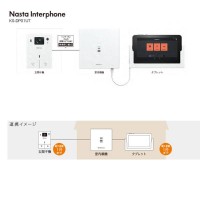 Nasta Interphne「宅レコ」有線モデルタブレットセット シルバー メーカー直送品の5枚目