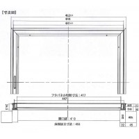 New HIKARI 回転取手内蔵型床下点検口460角(ステンカラー)の2枚目