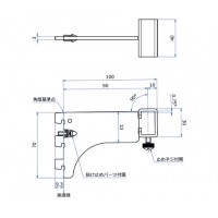 FOブラケット24(外々用)呼名100 クローム ※受注生産品 A-285Sの3枚目