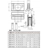 ロタ・サッシ取替戸車パック入 ステンレス車(17型・丸型)(1箱・10パック)の2枚目