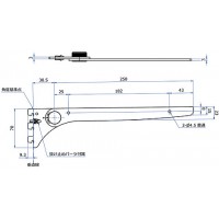 傾斜ブラケット 呼名250 APゴールド 受注生産品 AH-400Sの3枚目