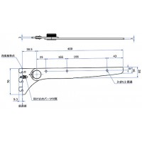 傾斜ブラケット 呼名400 APゴールド 受注生産品 AH-400Sの3枚目