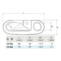 チェーンフックB型 使用荷重30kg 適合チェーン4～5mmの2枚目