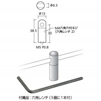 センタースタンド ゴールド 取寄品の2枚目