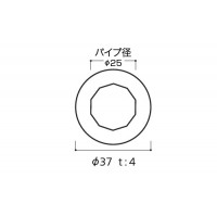 シリコンパッキン ブラック(4入) 取寄品の2枚目