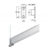 振止め シングル グレー 取寄品の2枚目