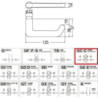 レバーハンドル ナンシー ブラック LX玄関錠 【セット】 ※取寄品の2枚目