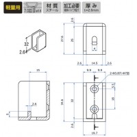 Sバーソケット 呼名32 APゴールド 受注生産品 SSの2枚目