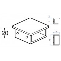 打ち込み用フラットキャップ 呼名2540 APゴールド 受注生産品 UFの2枚目