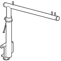 Vフェイスアウトハンガー アジャストタイプ19径 300mm Aニッケルサテン 受注生産品 V-FSA-19の1枚目