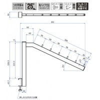 Vフェイスアウトスロープ アップタイプ10／22 APゴールド 受注生産品 V-FSU-1022-6の2枚目