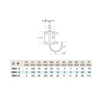 首振りフック 10mm 取寄品の2枚目