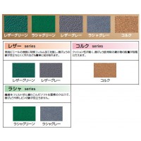 木製掲示板 600×900×22×25 レザーグレー ※受注生産品 ※メーカー直送品の3枚目