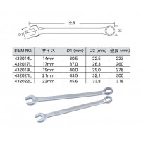 Pro-Auto7ロングコンビネーションレンチ(サイズ17mm)の2枚目