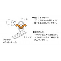 Pro-Autoソケットハンガーユニット(差込角12.7mm・サイズ420mm)の2枚目