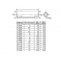 スタンダードディープソケット(ミリ)差込角6.35mm サイズ13mmの2枚目