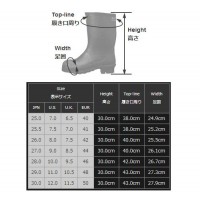 安全防寒フェルト長 黒 25.0cmの3枚目