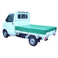 帆布トラックシート 1ｔ 小型トラック用 2.3×2.7m 平張りの1枚目