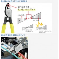 ケーブルカッター 2ツ穴タイプ 150mm ※取寄品の3枚目